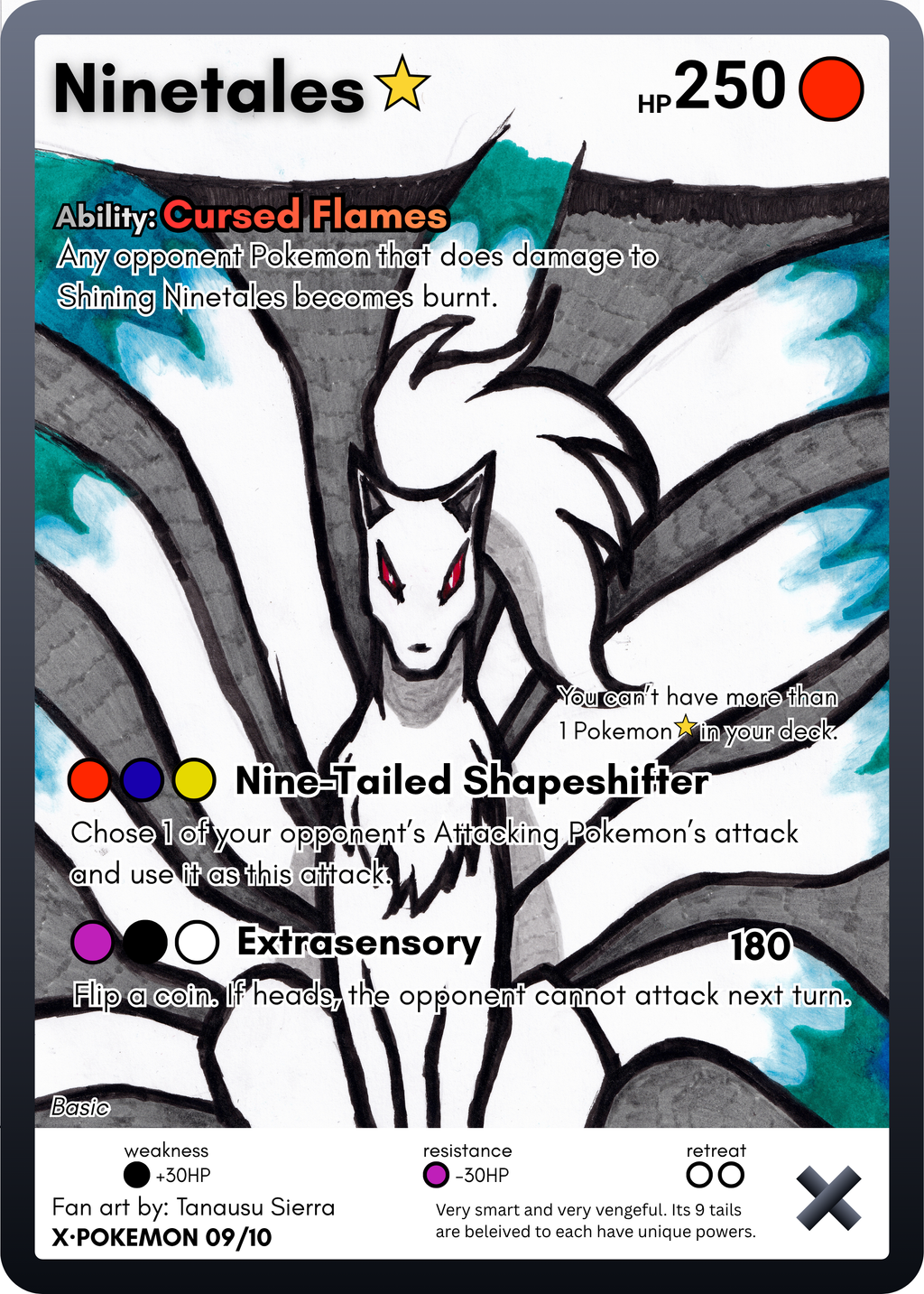 X-Pokemon by Tanausu Sierra 10-card pack