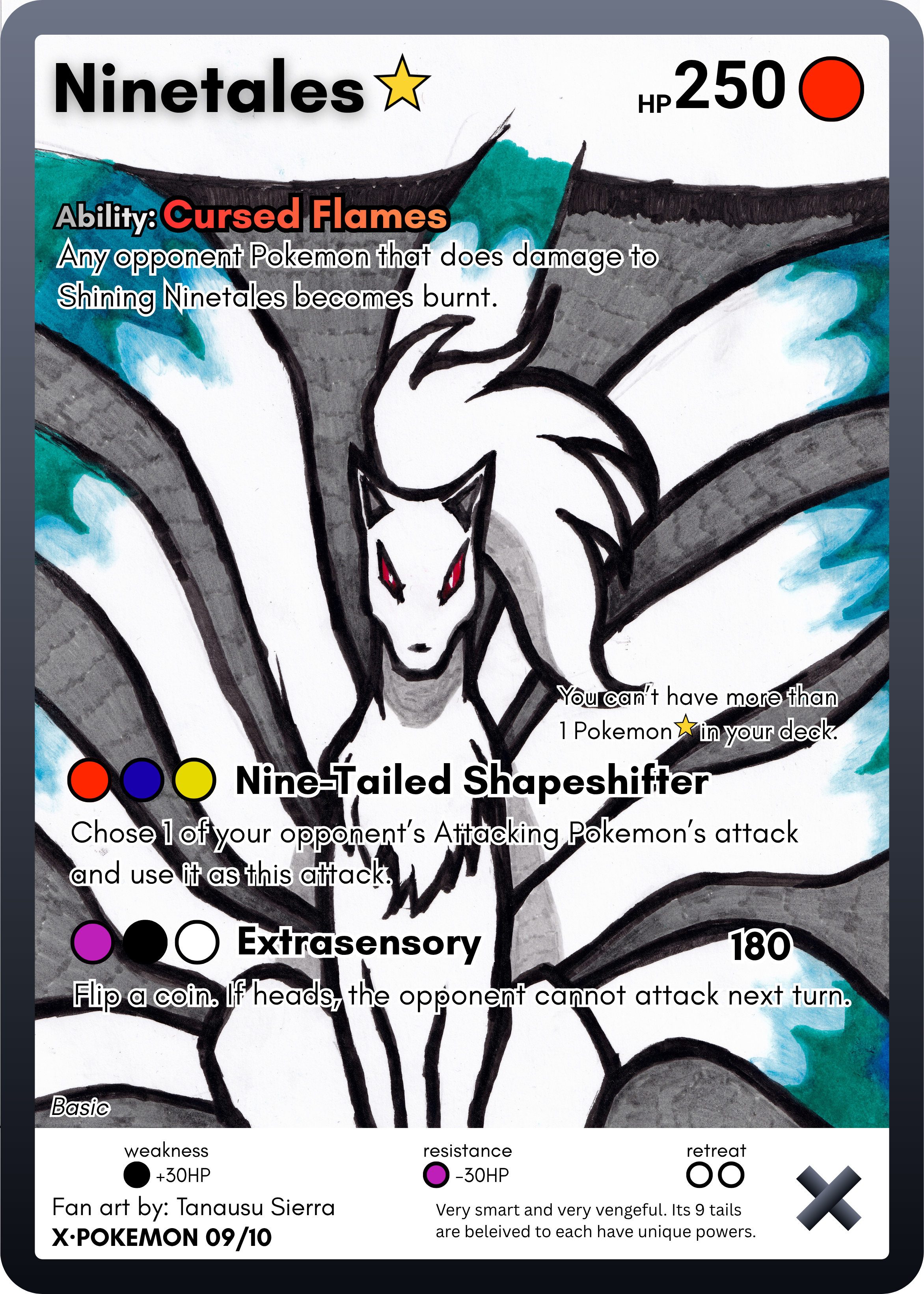X-Pokemon by Tanausu Sierra 10-card pack