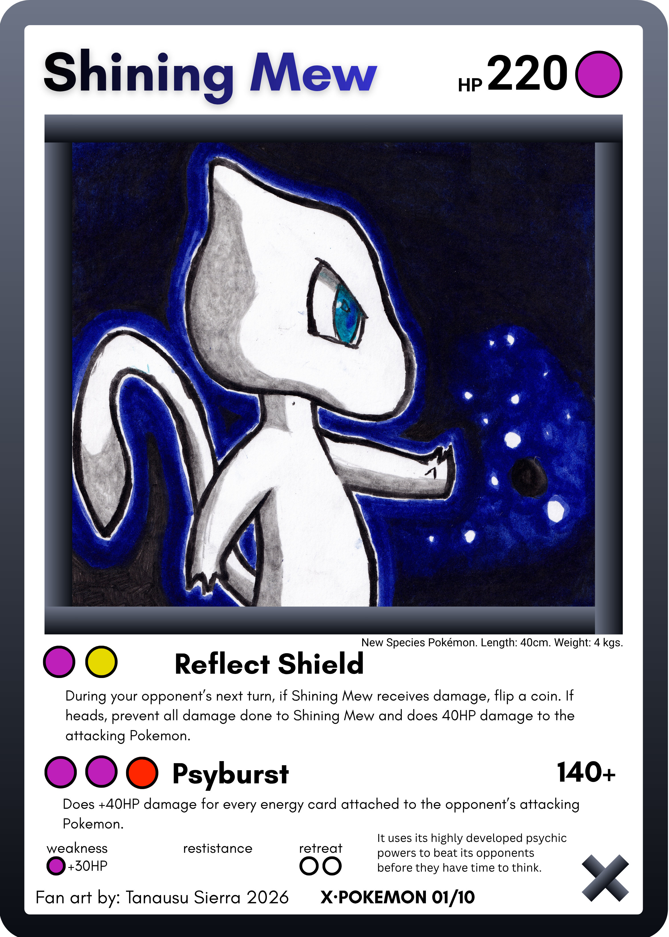 X-Pokemon by Tanausu Sierra 10-card pack