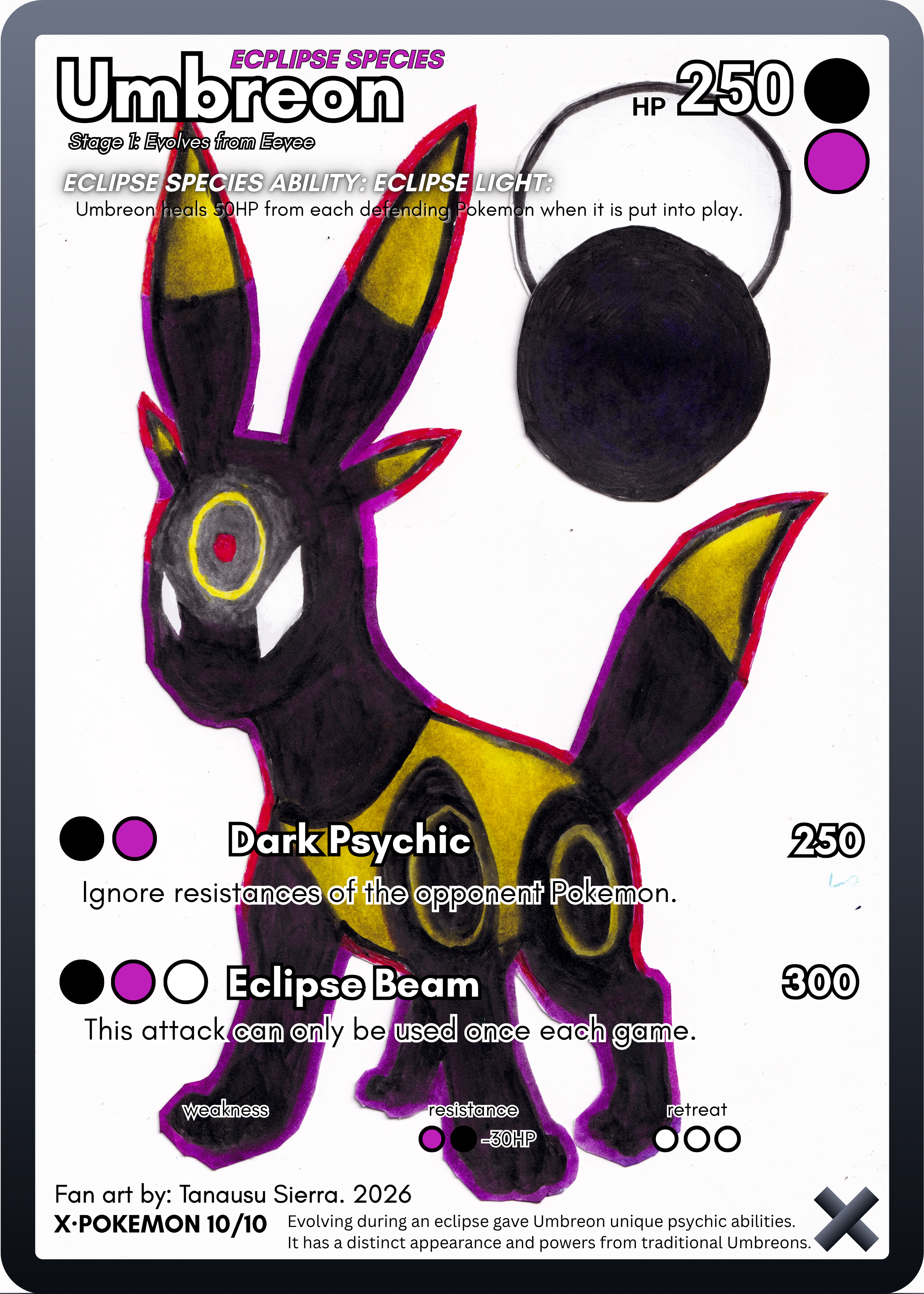 X-Pokemon by Tanausu Sierra 10-card pack