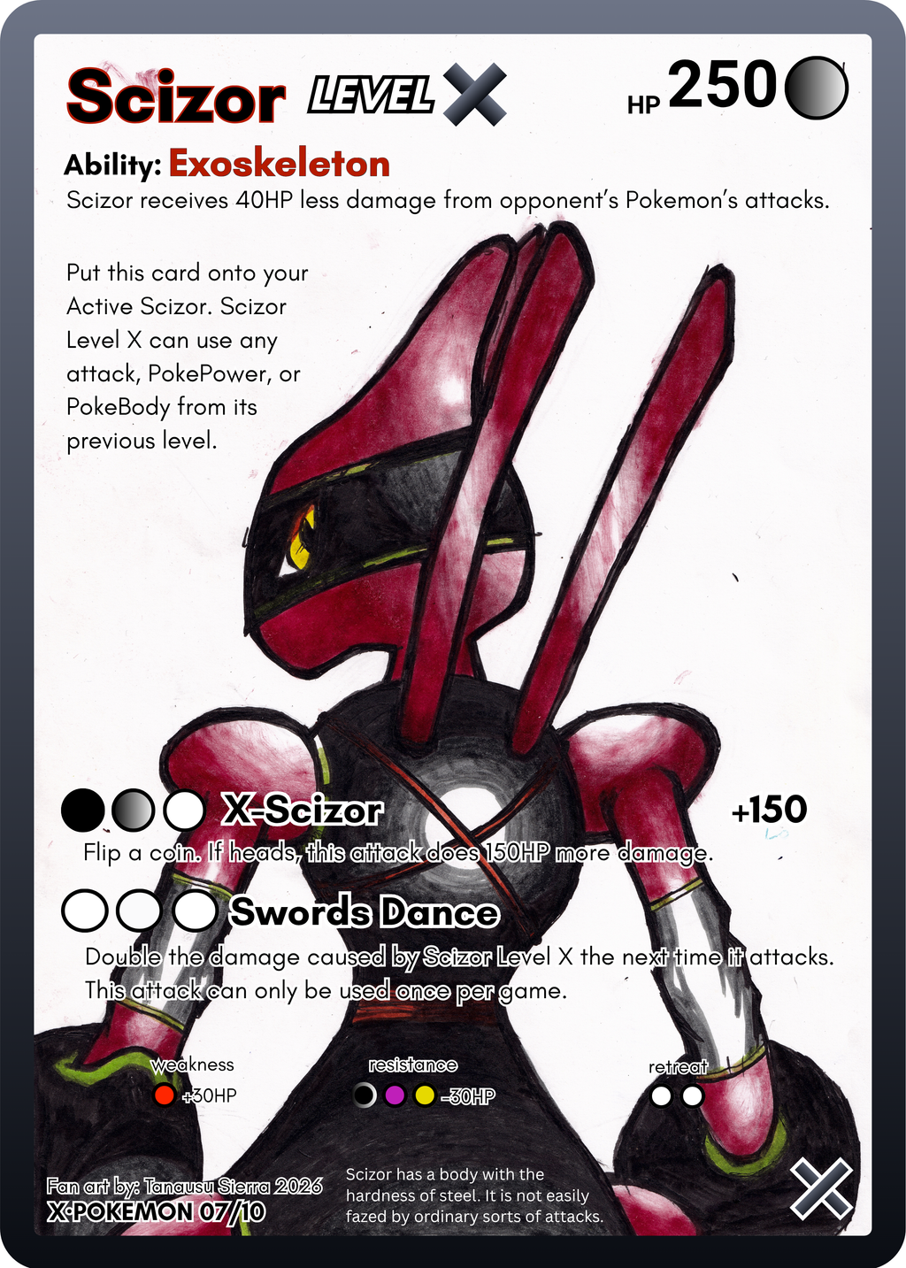 X-Pokemon by Tanausu Sierra 10-card pack