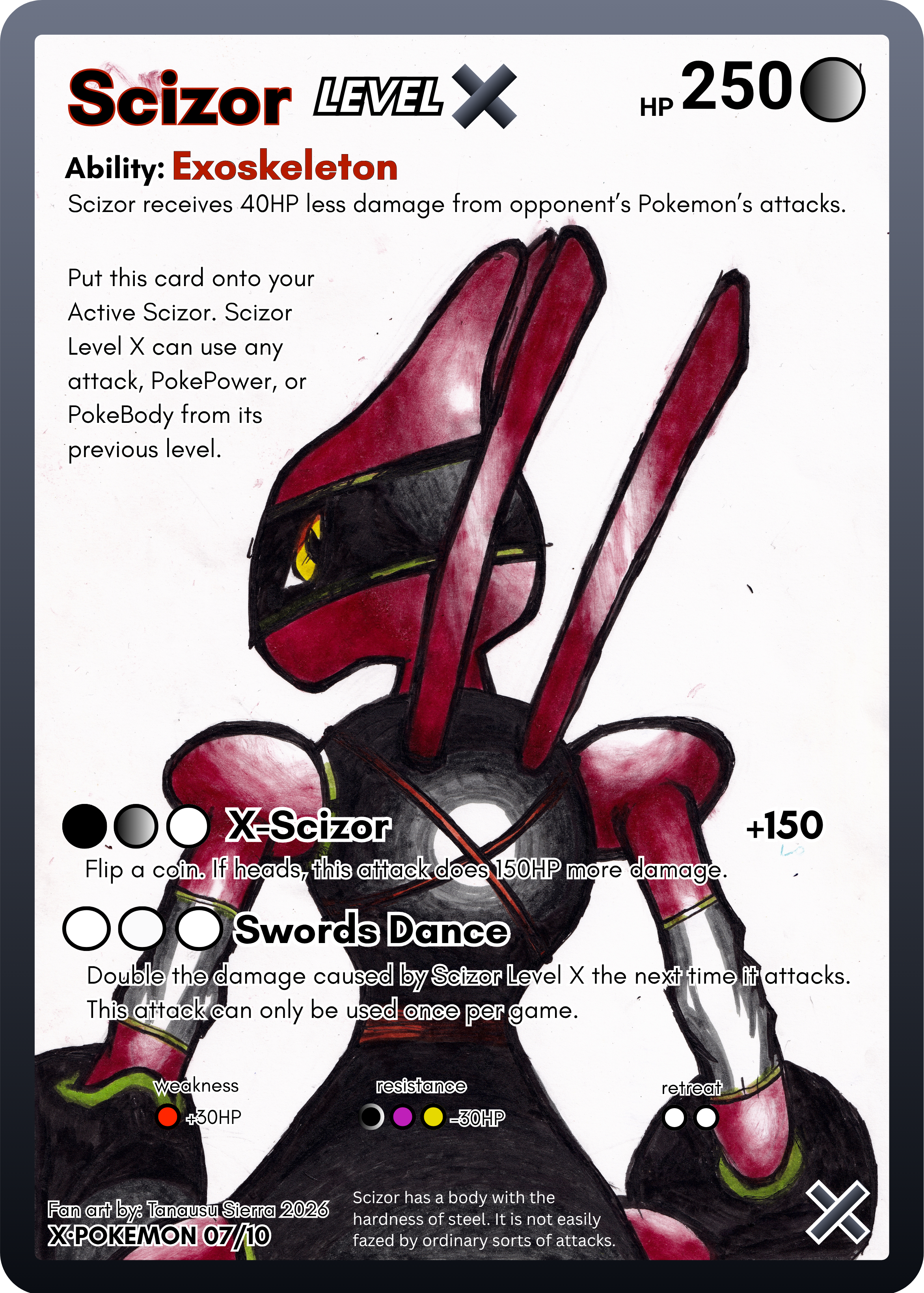 X-Pokemon by Tanausu Sierra 10-card pack