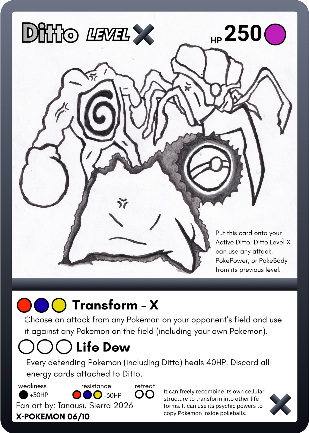 X-Pokemon by Tanausu Sierra 10-card pack