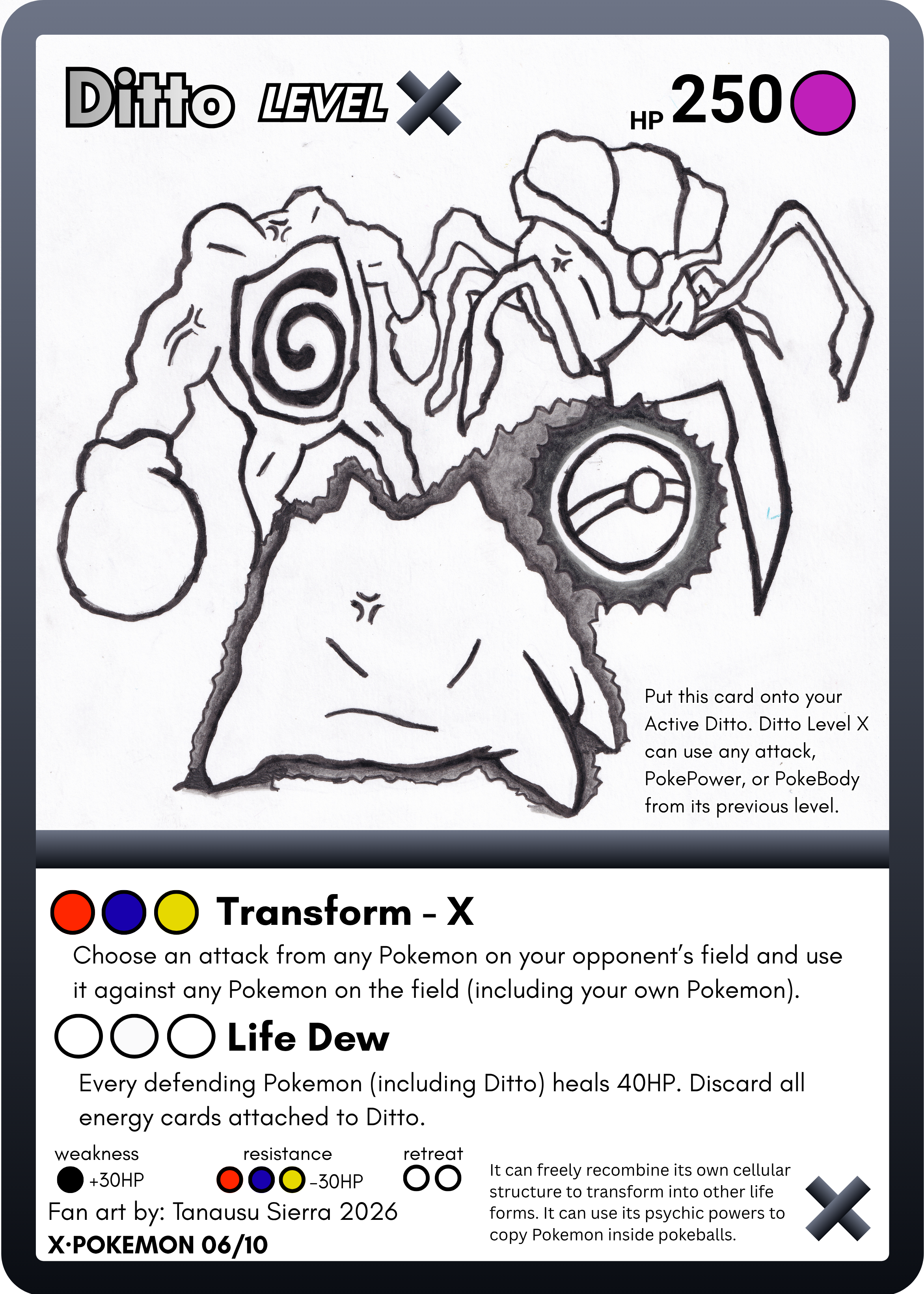 X-Pokemon by Tanausu Sierra 10-card pack