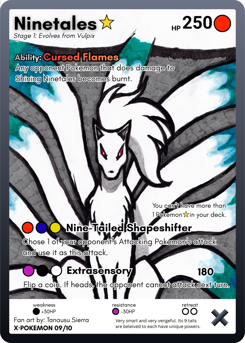 X-Pokemon by Tanausu Sierra 10-card pack