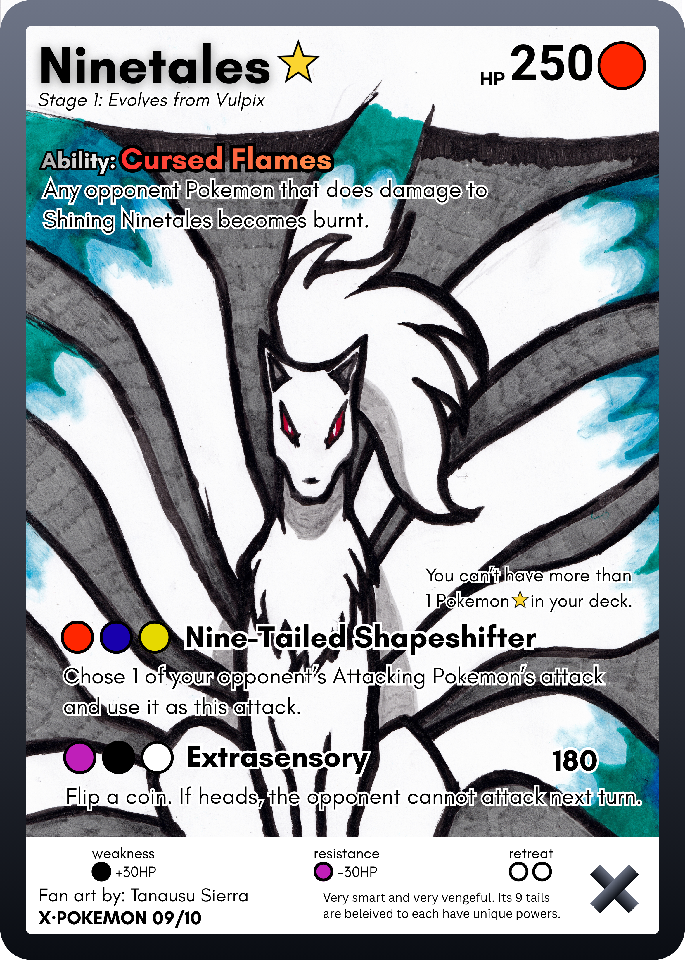 X-Pokemon by Tanausu Sierra 10-card pack